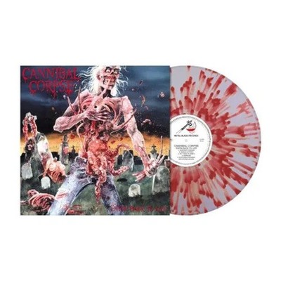 Cannibal Corpse 'Eaten Back To Life' Lilac / Red Splatter Vinyl - NEW