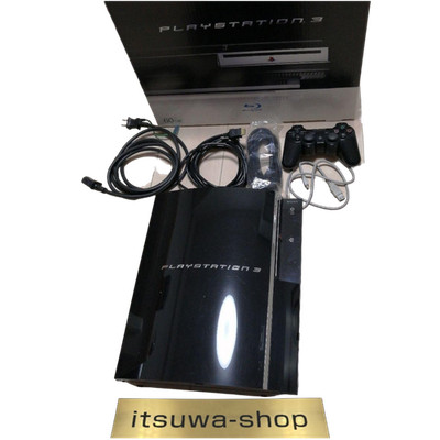 Sony PlayStation 3 PS3 CECHA00 60GB Console Backward Compatible PS2 Japan w/BOX