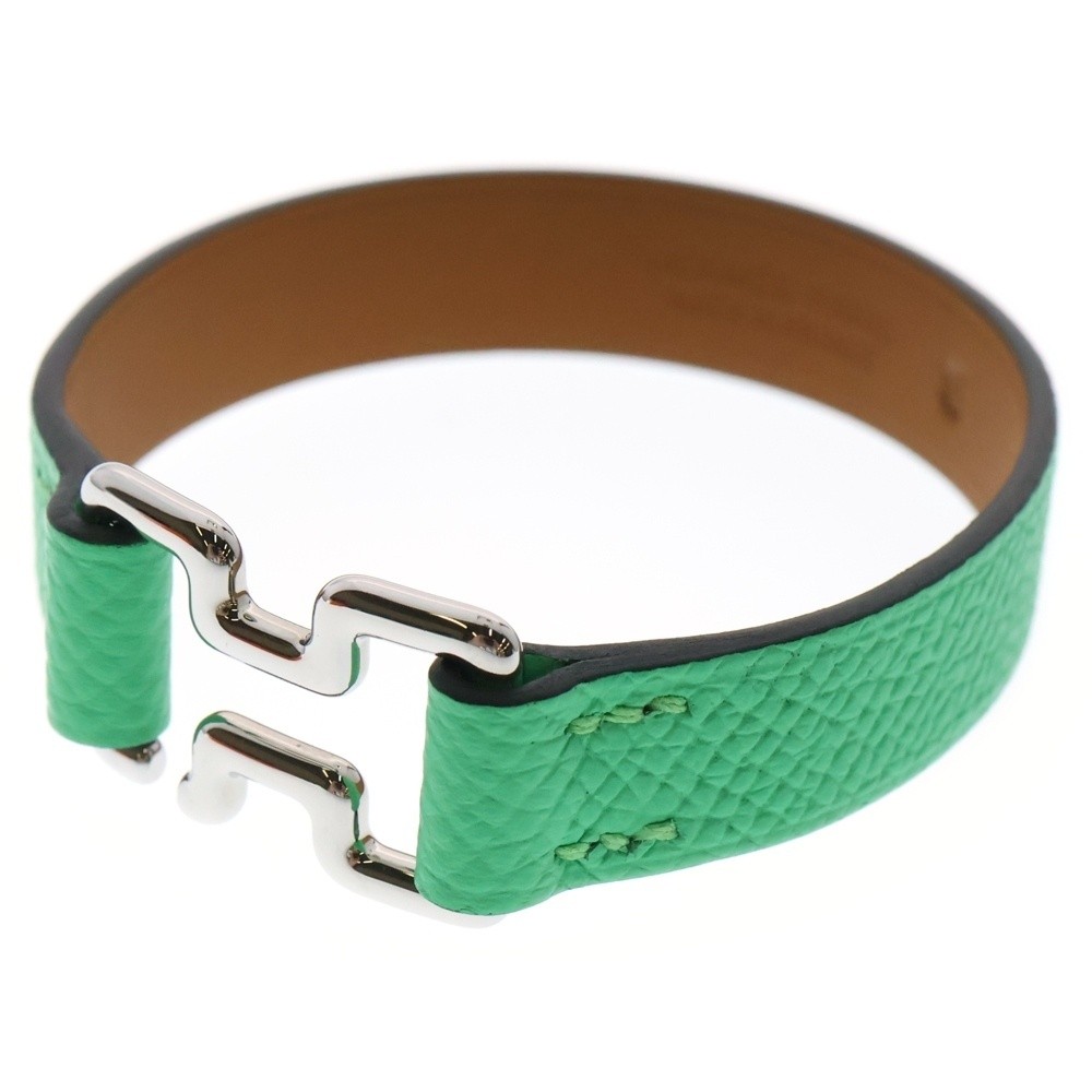HERMES Tonight Bracelet in Vert Comic with Epson B Stamp