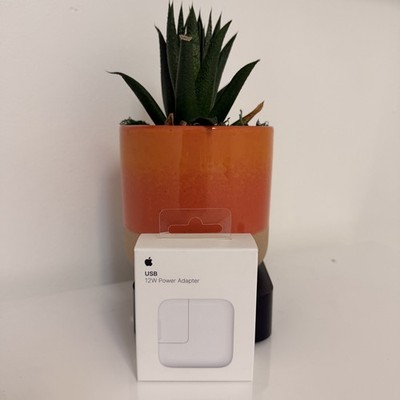 New Apple 12W USB Power Adapter White MGN03AM/A