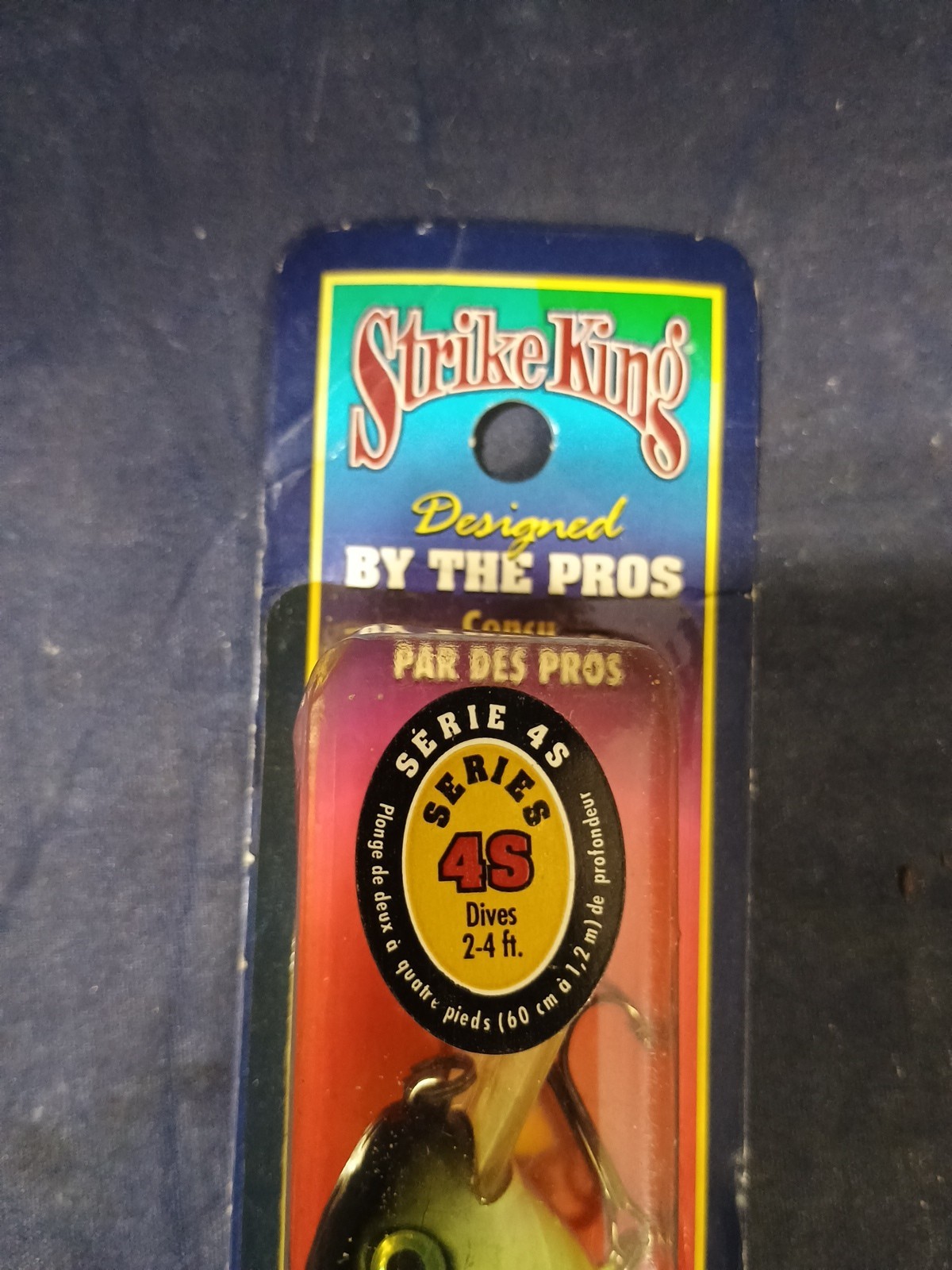 3 Vintage Strike king Lures, 2 Series 4S,One Series 1, Crankbaits. Pro Models - Image 15