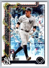2025 Topps HOLIDAY #H8 Ben Rice RC New York Yankees