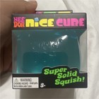Schylling NeeDoh Nice Cube Super Solid Squish Blue Gel Squeeze Ball 26044YP — photo 1