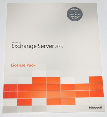 Microsoft Exchange Server 2007 CAL - 5 User - Retail