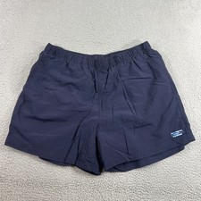 LL Bean Swim Trunks Mens XL Navy Blue Quick Dry Mesh Lined Shorts