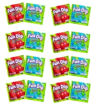 16 Fun Dip sticks Lik-m-aid Fun Dip $11.87 FREE SHIPPING