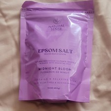 Natural Sense Epsom Salts Midnight Bloom Soothing Relaxing Bath Soak 16 oz