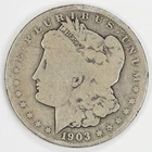 1903-O Morgan Silver Dollar $1 AG details New Orleans Mint