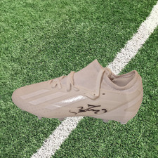 Scarpe da calcio ufficiali Nicolò Barella firmate Inter Milan Italia COA*