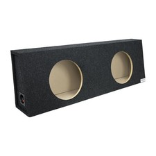 12 Inch Dual Sealed Subwoofer Enclosure 3/4" MDF - Improved Bass Response