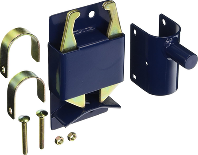 Genuine Two Way Gate Latch, Blue. Perfect for Farms, Pastures, and