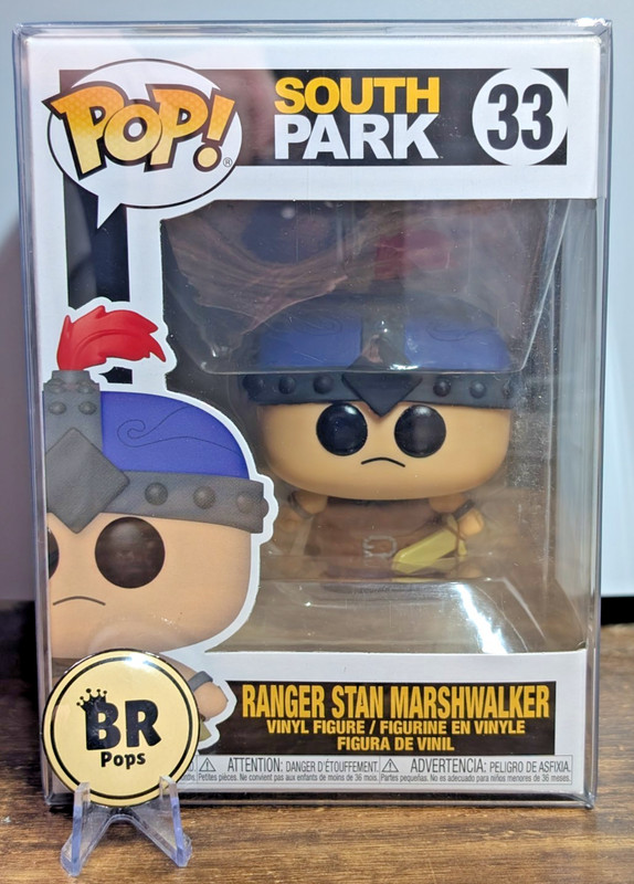 Funko POP! South Park Ranger Stan Marshwalker #33 w/Pop Protector