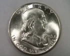 1948 FRANKLIN HALF CHOICE UNCIRCULATED FULL BELL LINES CH. UNC. FBL ORIGINAL