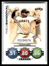 2010 Topps #NNO Pablo Sandoval Attax Code Cards