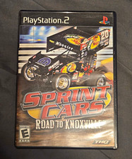 THQ Sprint Cars: Road to Knoxville PS2 Complete Manual Multiplayer E NTSC 2006