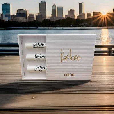 Dior J'Adore Parfum D'Eau Eau de Parfum 3 Mini/Sampler Spray Novelty In Box
