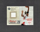 2005-06 UD Rookie Debut Threads Michael Jordan Jersey Bulls DT-MJ Gorgeous Card