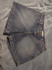 Tommy Hilfiger Women's Blue Denim Jean Shorts Size 14