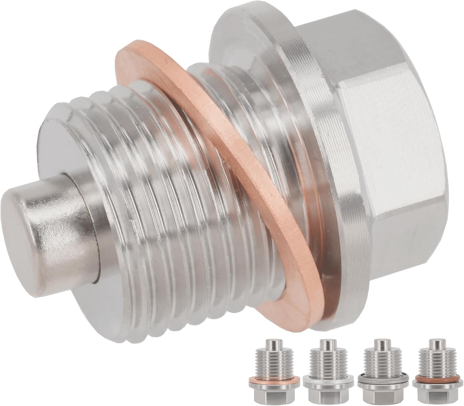 1PC M18x1.5 Stainless Steel Magnetic Engine Transmission Oil Drain