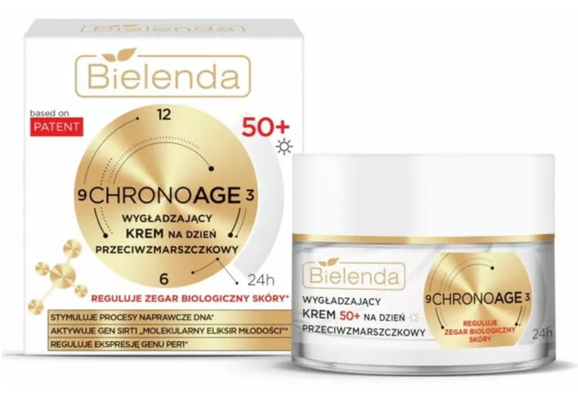 Bielenda Chrono Age Smoothing Anti-Wrinkle Day Cream 50+ rich formula 50ml