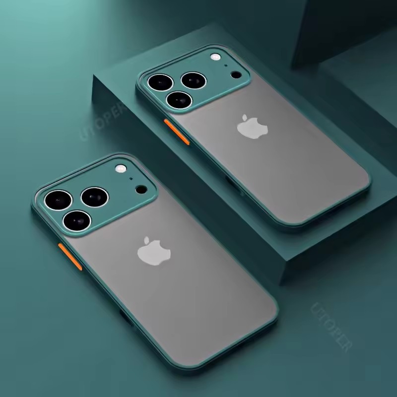 Case For iPhone 17 16 15 14 13 12 11 Pro Max Xs XR Matte Clear ...