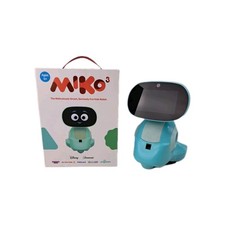 Miko 3 AI Smart Robot Teal Companion Factory Reset Unlinked Ready To Register
