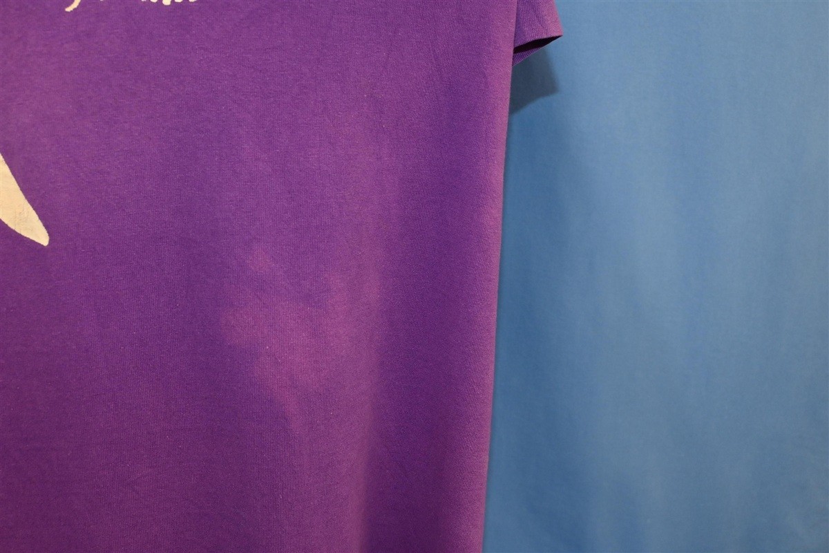 vintage 90s JANE DOE SAFETY FUND WALK CREW MASSACHUSETTS PURPLE t 