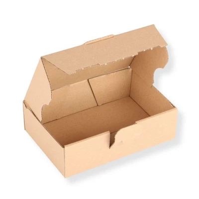 Maxibriefkarton 160 x 110 x 50 mm DIN A6 braun Warensendung Faltkarton Schachtel - Bild 1 von 4
