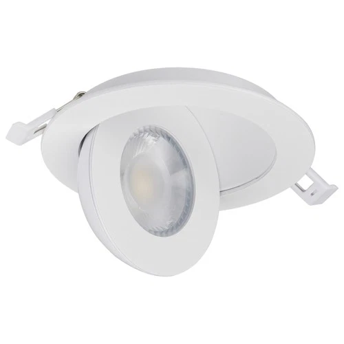 Satco Lighting S11840 LED Canless Recessed Light 4.5" Adjustable - White - Picture 4 of 6