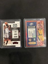 Malcolm Brogdon Red Season Ticket #8 & Keldon Johnson Red Game Ticket #1