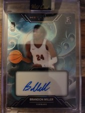 2023 Wild Card Brandon Miller Rc Autographed 1/1