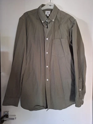 H and M Men's Olive Green Shirt M - Image 1 of 4