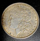 1888 P Morgan Silver Dollar Circulated 90% Silver XF+ Details Toned