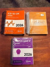 AMA CPT Book, ICD-10 Code Book, HCPCS Book - ...