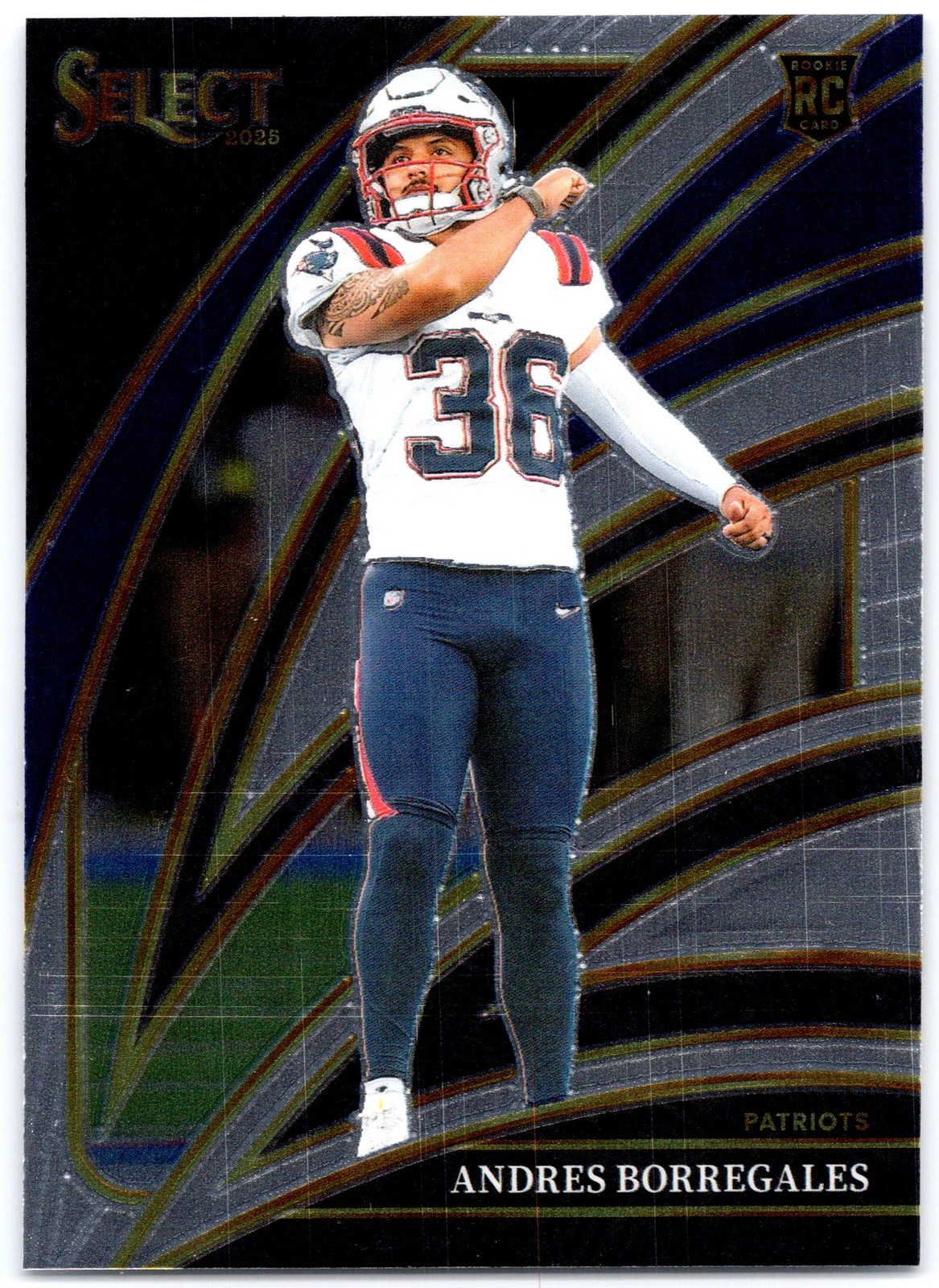 Andres Borregales Panini Select #279 Silver