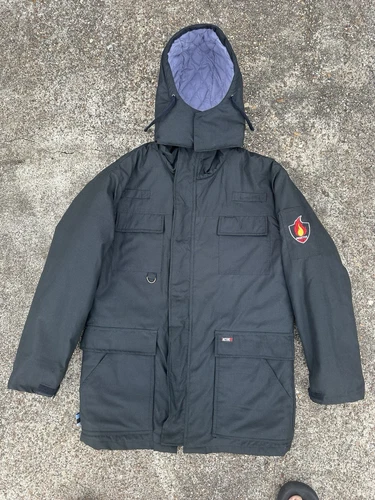 Proactive FR Flame Resistant Insulated Parka -BLACK  (M-4XL) video thumbnail