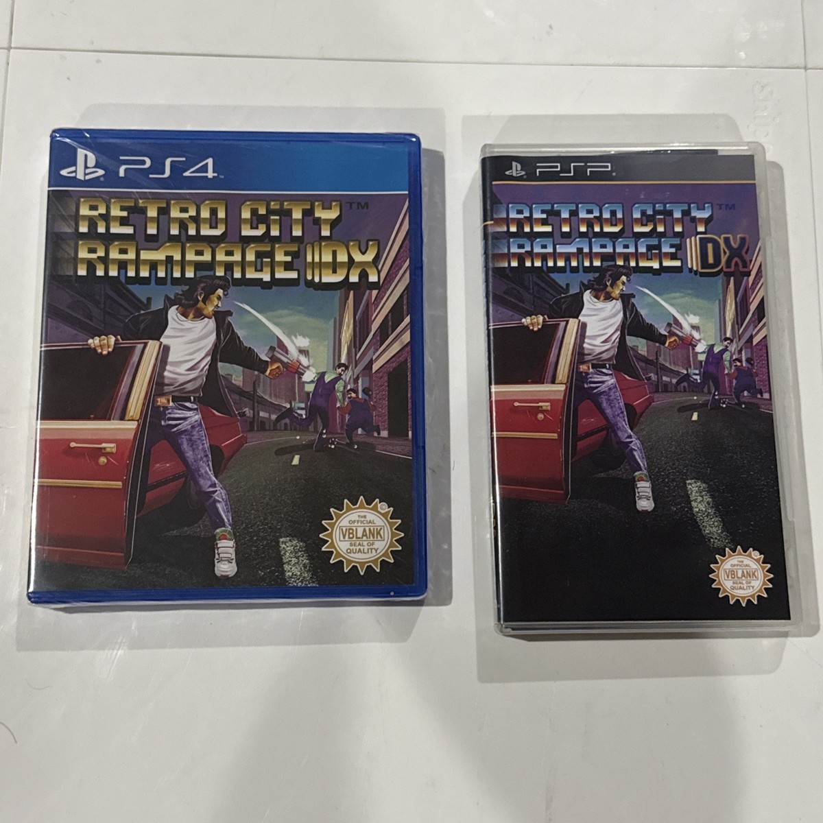 Retro City Rampage DX VBlank PlayStation PS4 NEW PSP Portable