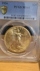 1926 S St. Gaudens Double Eagle Gold $20 PCGS MS 64