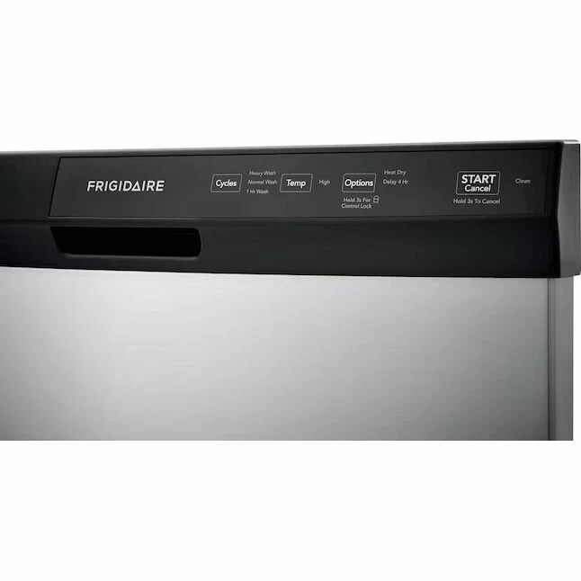 Frigidaire Front Control 24-in Built-In Dishwasher (Stainless