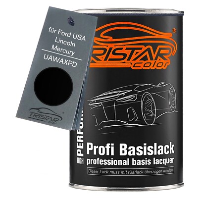 Autolack Dose spritzfertig für Ford USA Lincoln Mercury UAWAXPD Black 1,0L