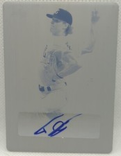 TURNER SPOLJARIC 2021 Perfect Game National Showcase AUTO PRINTING PLATE #1/1 of