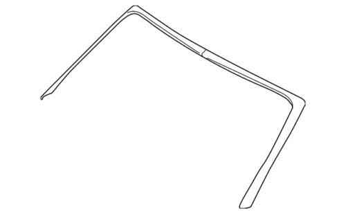 Cubierta de guardabarros izquierdo para BMW (P/N 51-16-8-398-505)