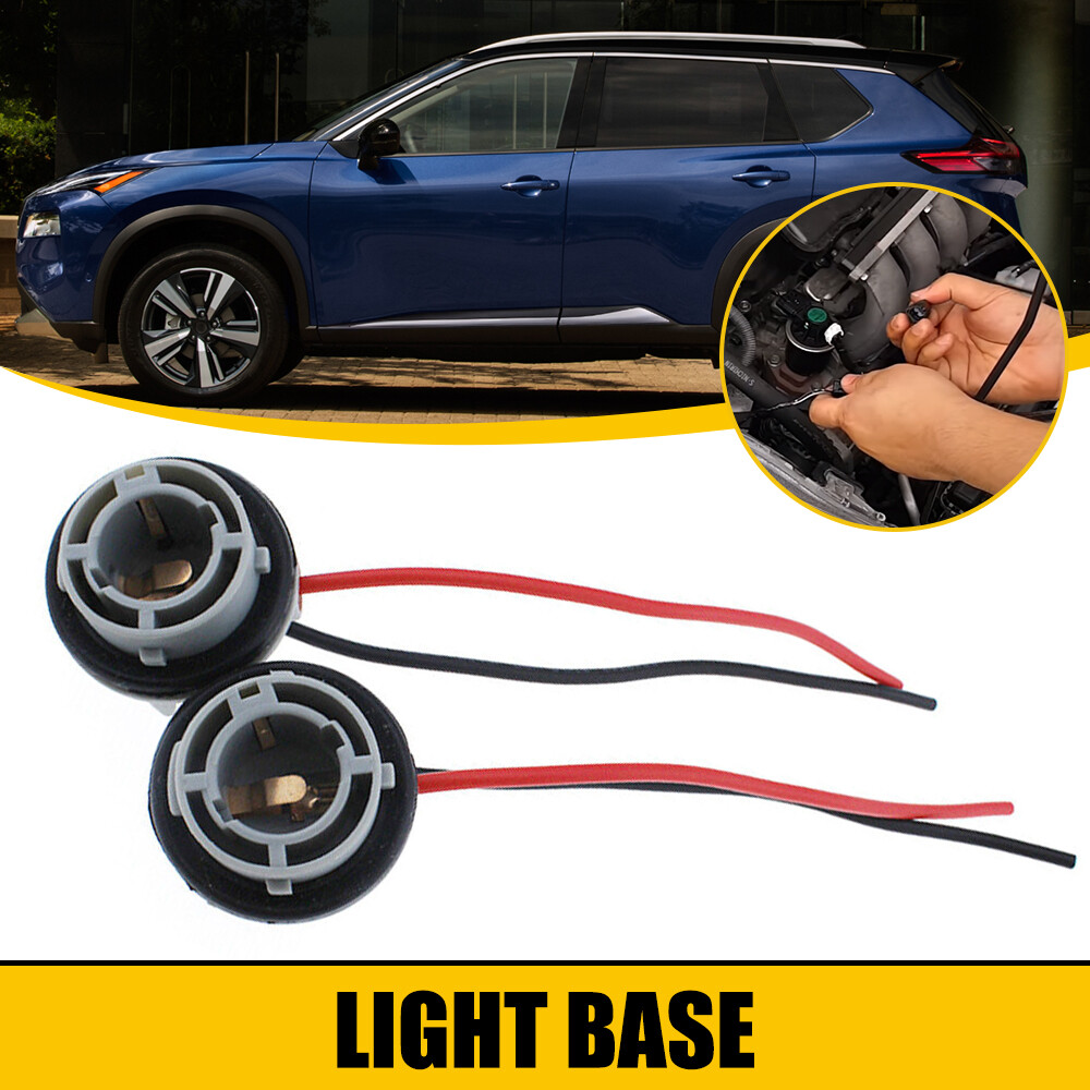 Universal Pigtail Wire Female Socket 1156 S Two Harness Rear Turn Signal Fit