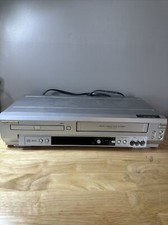 SYLVANIA Model SSD803 DVD VHS Combo Silver VCR Player No Remote
