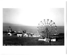 1896 SAN FRANCISCO SUTRO BATHS,CLIFF HOUSE,PLEASURE GRDS.&FIRTH WHEEL~8x10 PHOTO