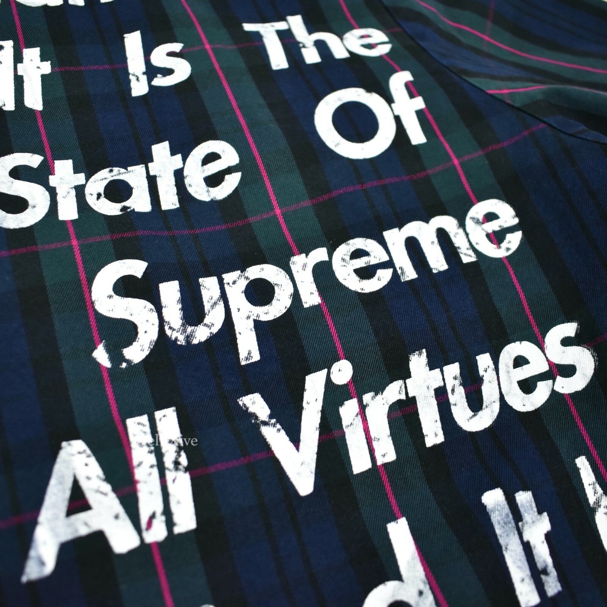 JUNYA WATANABE MAN × SUPREME ブルゾン　チェック JUNYA WATANABE MAN × SUPREME ブルゾン チェック 新着