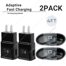 Adapter Fast Charger Type C With Phone Charging Cable For Samsung Galaxy Android
