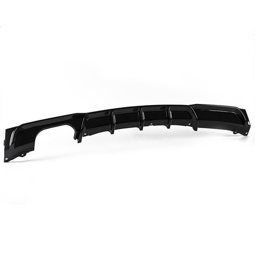 DIFUSOR TRASERO BMW SERIE 3 F30 2011-2019 M PERFORMANCE M SPORT NEGRO BRILLANTE - Imagen 7 de 11