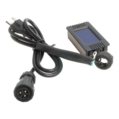 Waterproof Grid Tie Inverter LCD Display Meter AC Cable Plug Meter LCD Inverter