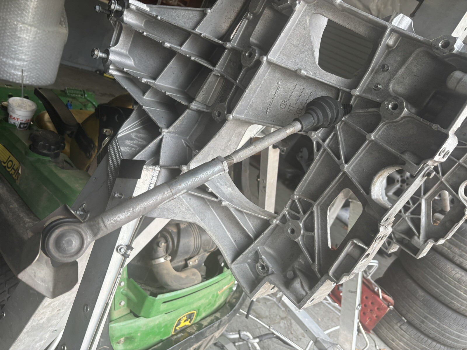 mclaren rear subframe suspension crossmember 650s 675lt mp4-12c please read...
